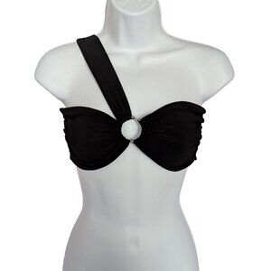 NASTY GAL NWT Slinky BRALET TOP Sz 6 RING detail MADE IN MOROCCO party formal